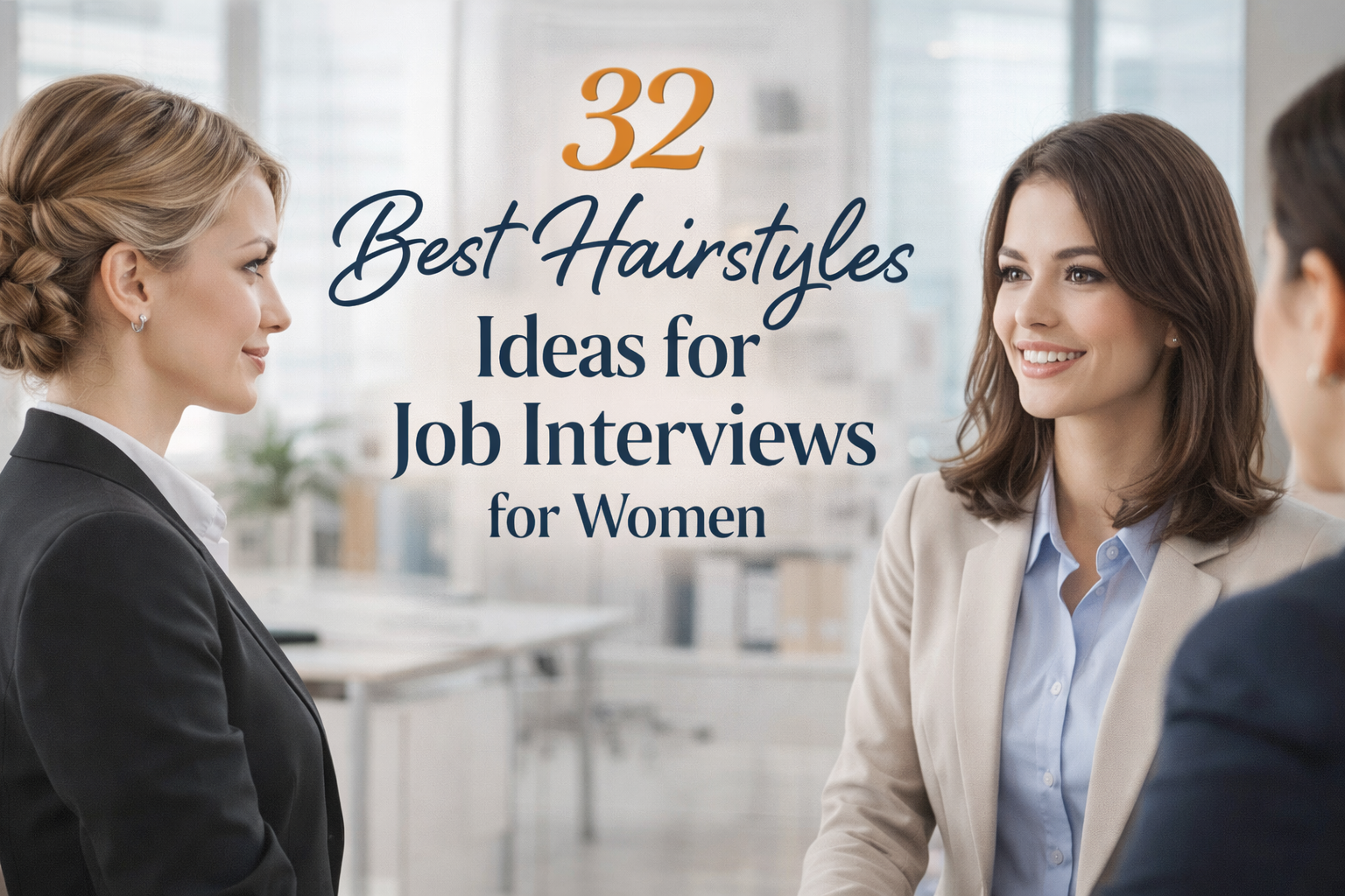32 Best Hairstyles Ideas for Job Interviews for Women
