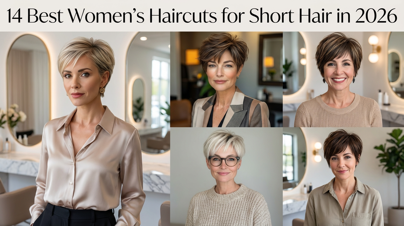 14 Best Women's Haircuts for Short Hair in 2026