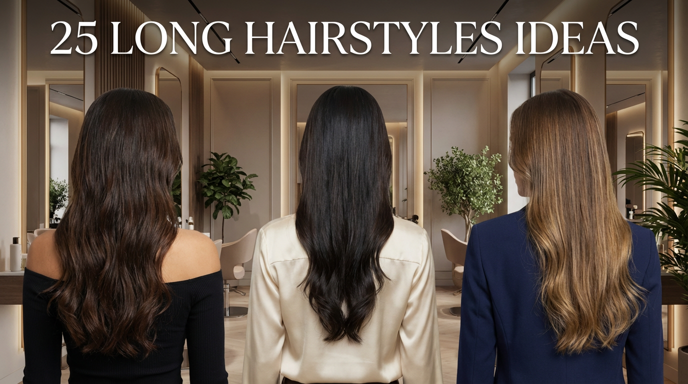 25 Long Hairstyles Ideas
