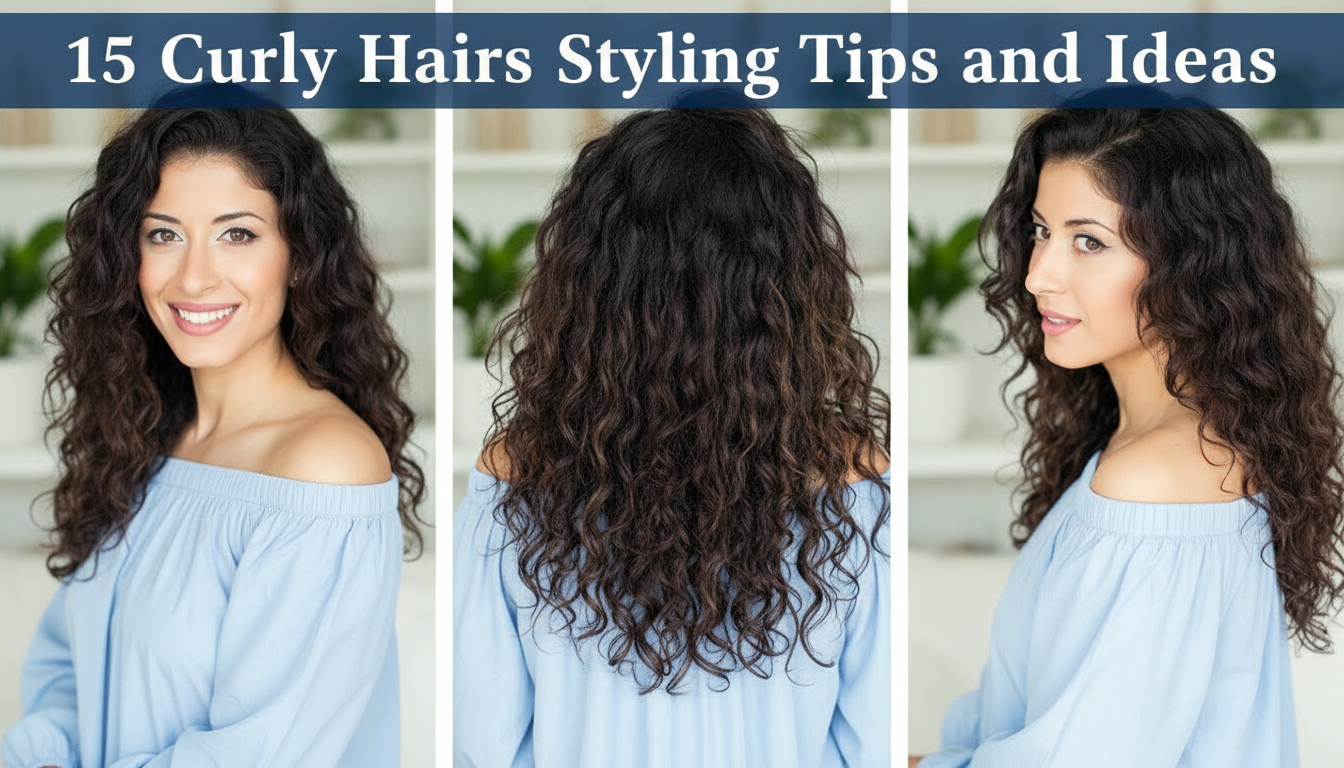 15 Curly Hairs Styling Tips and Ideas