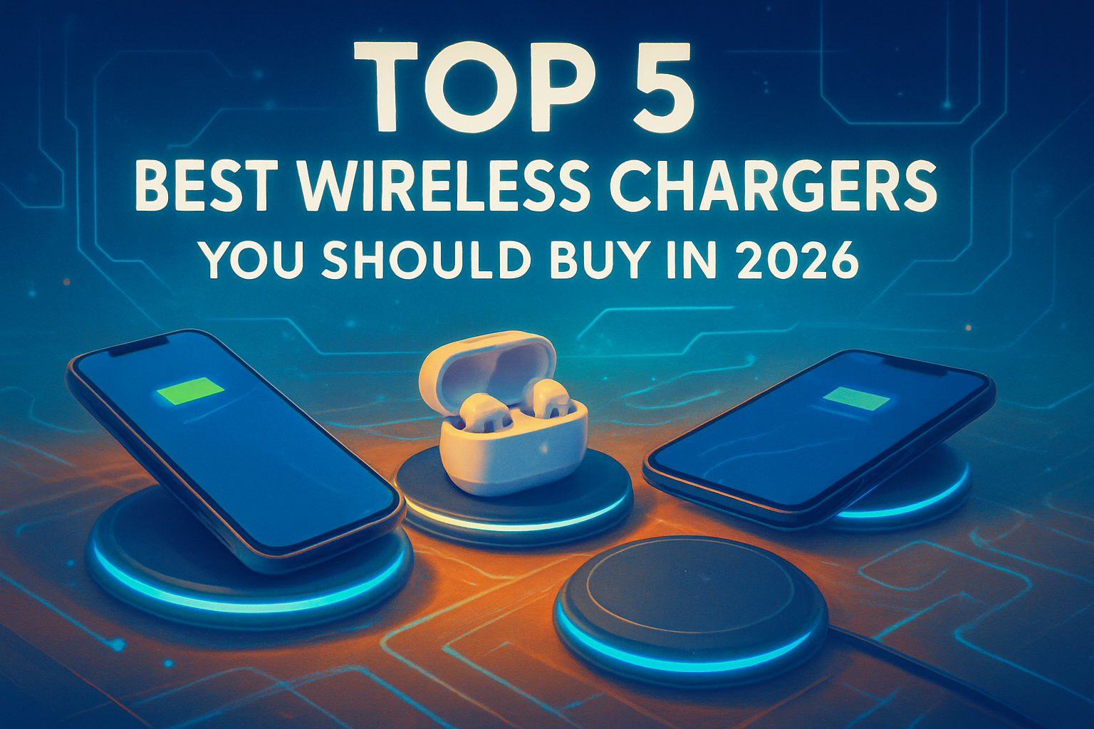Top 5 Best Wireless Chargers You Should Buy in 2026
