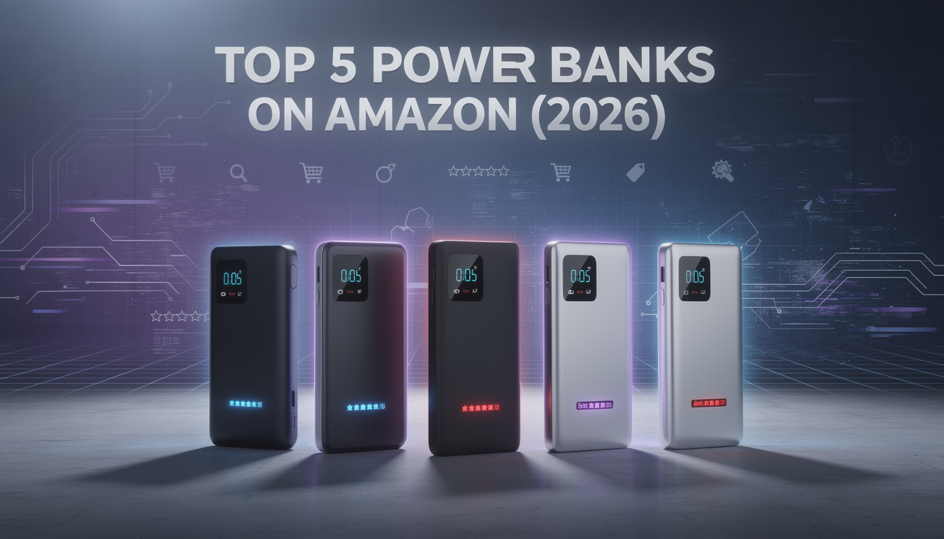 Top 5 Power Banks on Amazon (in 2026)