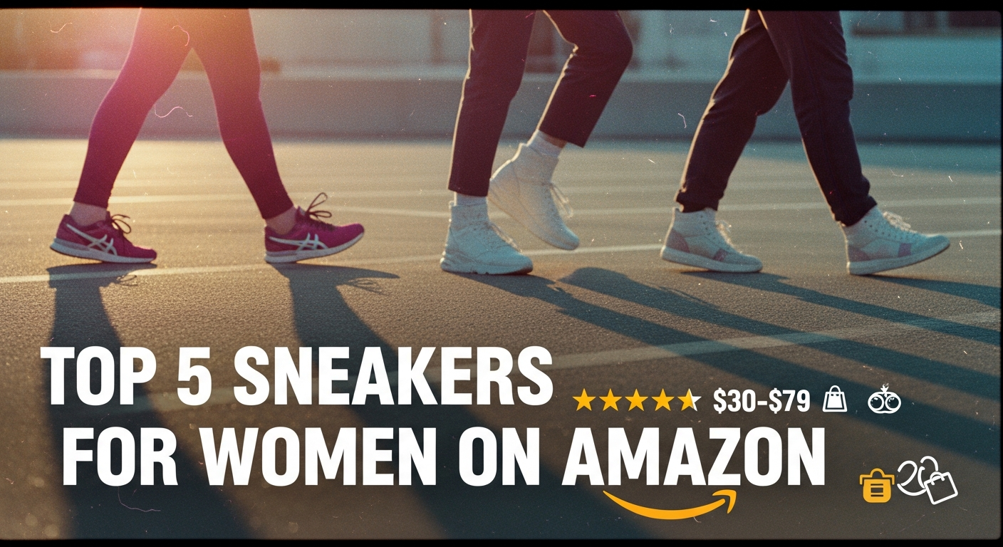 Top 5 Sneakers for women on Amazon