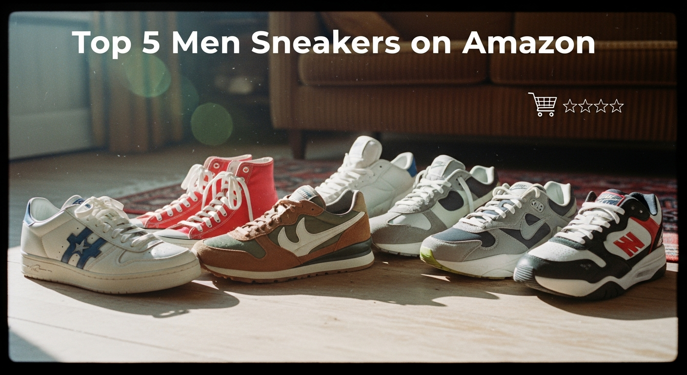 Top 5 Men Sneakers on Amazon