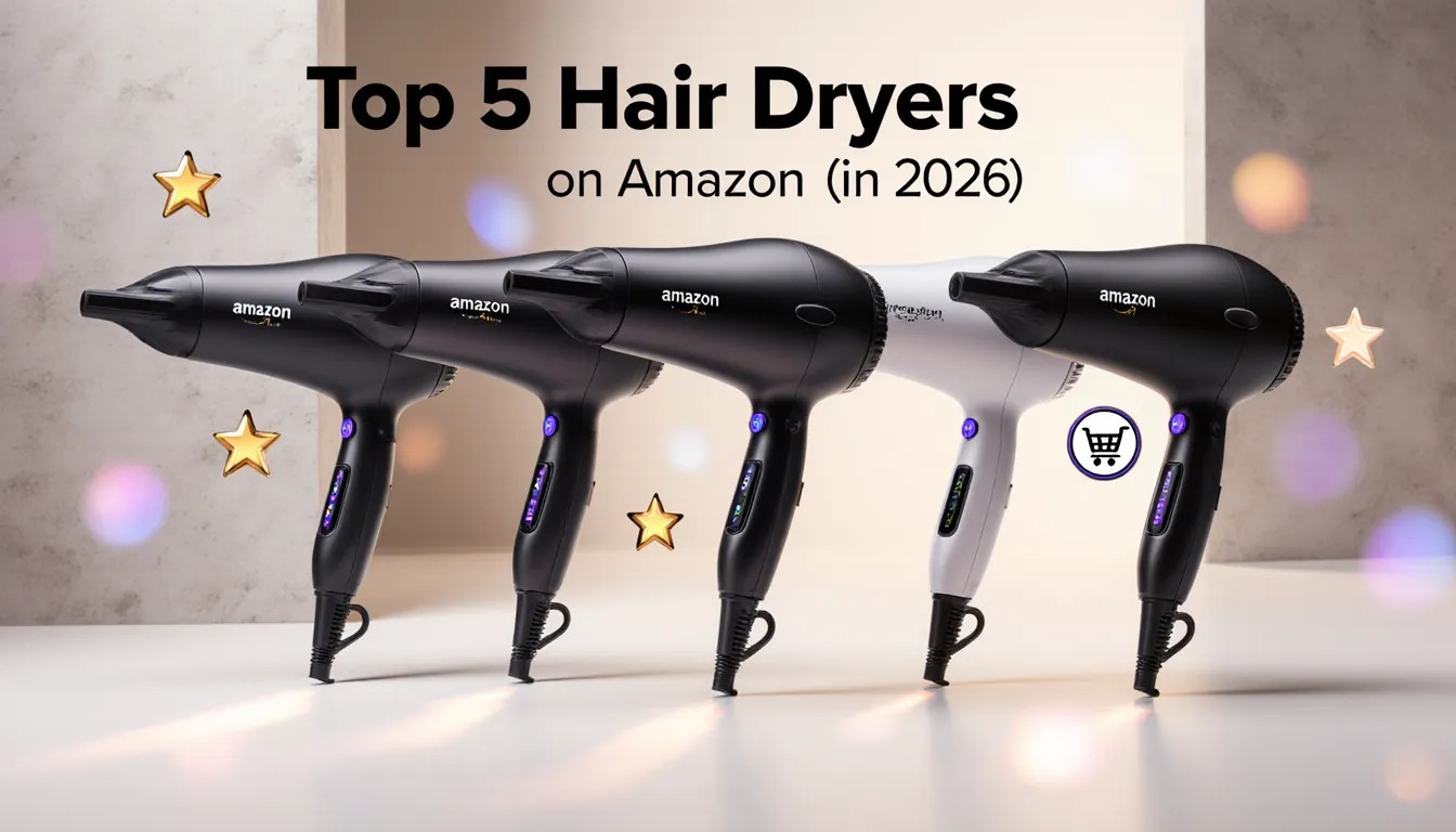 Top 5 Hair Dryer on Amazon (in 2026)