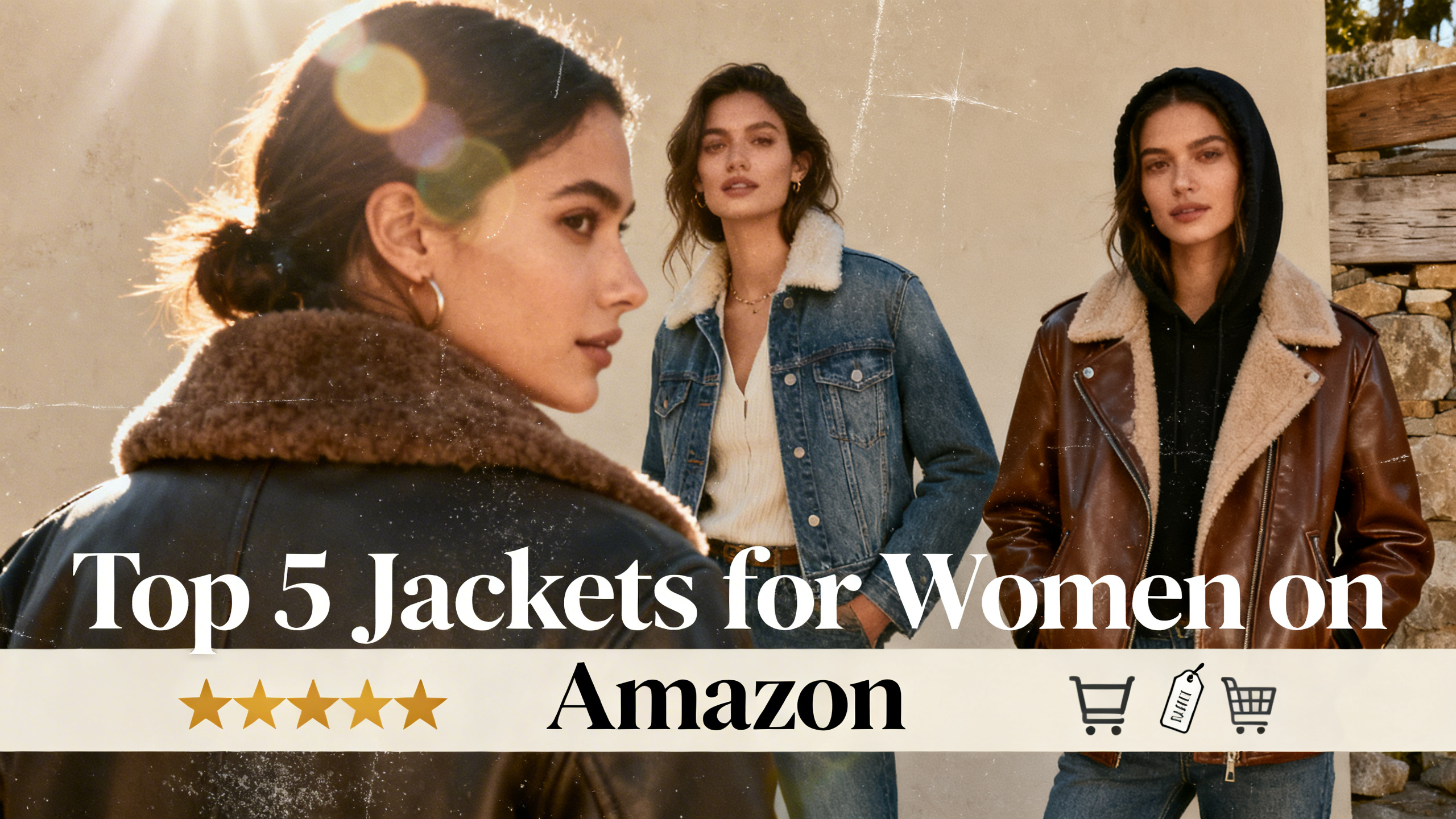 Top 5 Jackets for Women on Amazon