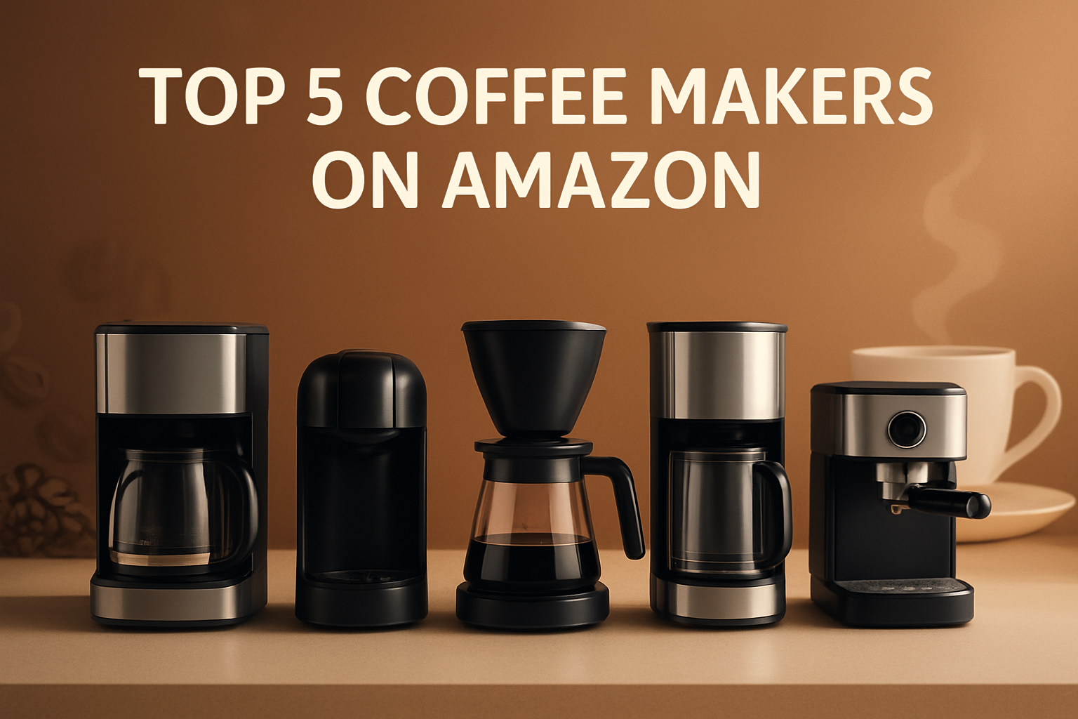 Top 5 Coffee Makers on Amazon